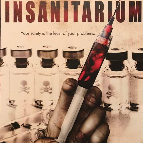 Mini Movie Poster - Insanitarium - Art Home Office Wall Dorm Decor Fits A5 Frame - Picture 2 of 6